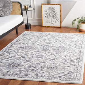 Safavieh Opal 466 Power Loomed Traditional Rug Grey / Ivory 9' x 12'
