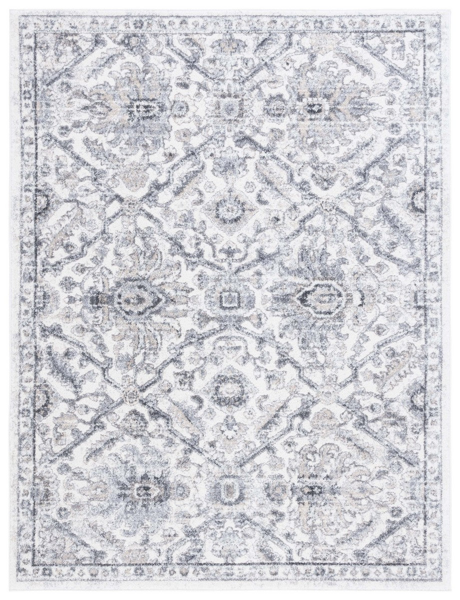 Safavieh Opal 466 Power Loomed Traditional Rug Grey / Ivory 9' x 12'