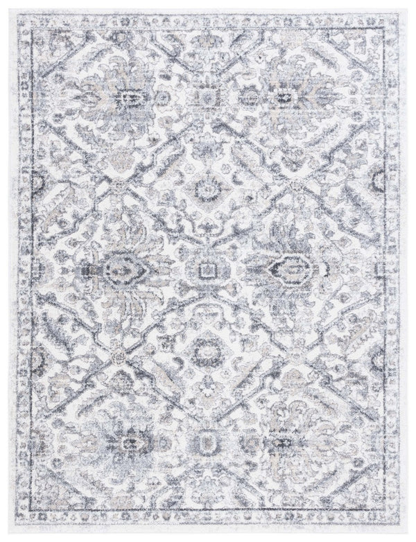 Safavieh Opal 466 Power Loomed Traditional Rug Grey / Ivory 9' x 12'