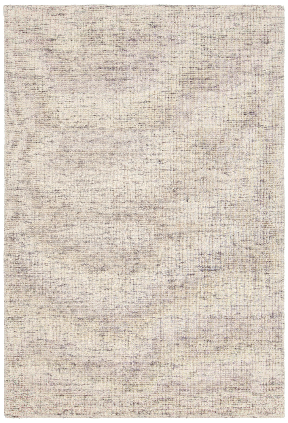 Chandra Rugs Oasis 80% Wool + 20% Cotton Hand-Woven Contemporary Rug White/Grey 9' x 13'