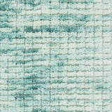 Chandra Rugs Oasis 80% Wool + 20% Cotton Hand-Woven Contemporary Rug White/Green 9' x 13'