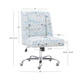 Draper Office Chair, Glasses Print