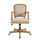 Maybell Office Chair, Natural