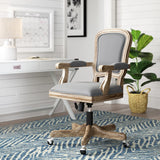 Maybell Office Chair, Light Gray