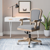 Maybell Office Chair, Light Gray