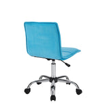 Bristol Quilted Office Chair, Blue