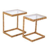 Sei Furniture Ismaya Water Hyacinth C Tables 2Pc Set Oc1084606