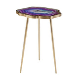 Sei Furniture Norcova Accent Table Purple Oc1087206