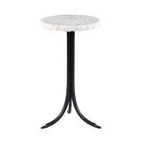 Sei Furniture Grendon Round Marble Top Accent Table Oc1097306