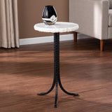 Sei Furniture Grendon Round Marble Top Accent Table Oc1097306