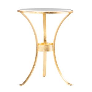 Sei Furniture Fordoche Round Accent Table Gold Oc1098006