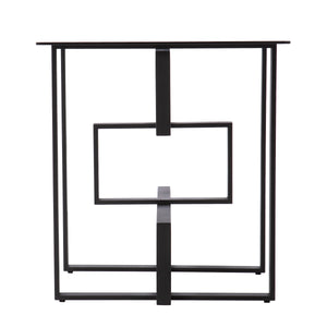 Sei Furniture Clanlin Glass Top Accent Table Oc1139506