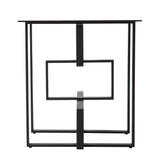 Clanlin Glass-Top Accent Table