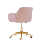 Imogen QUILTED OFFICE CHAIR PINK