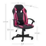 Jasper Game Office Chair Pink