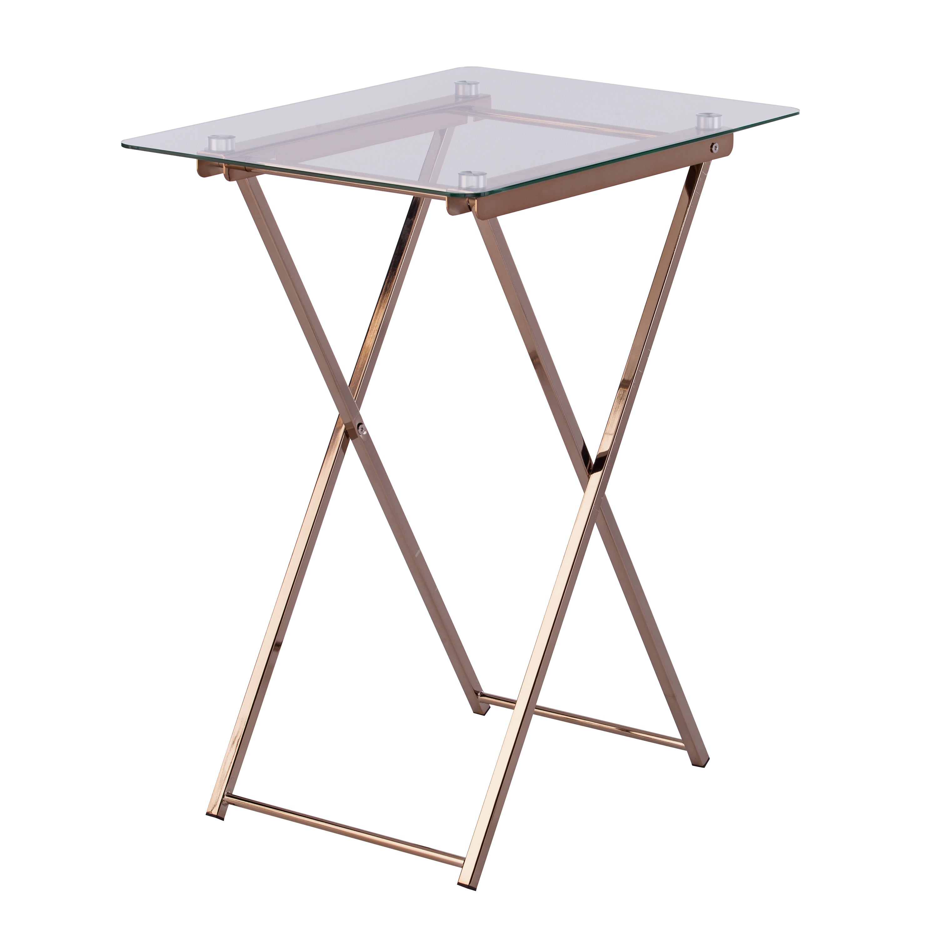 Meridino Vintage Folding Tray Table