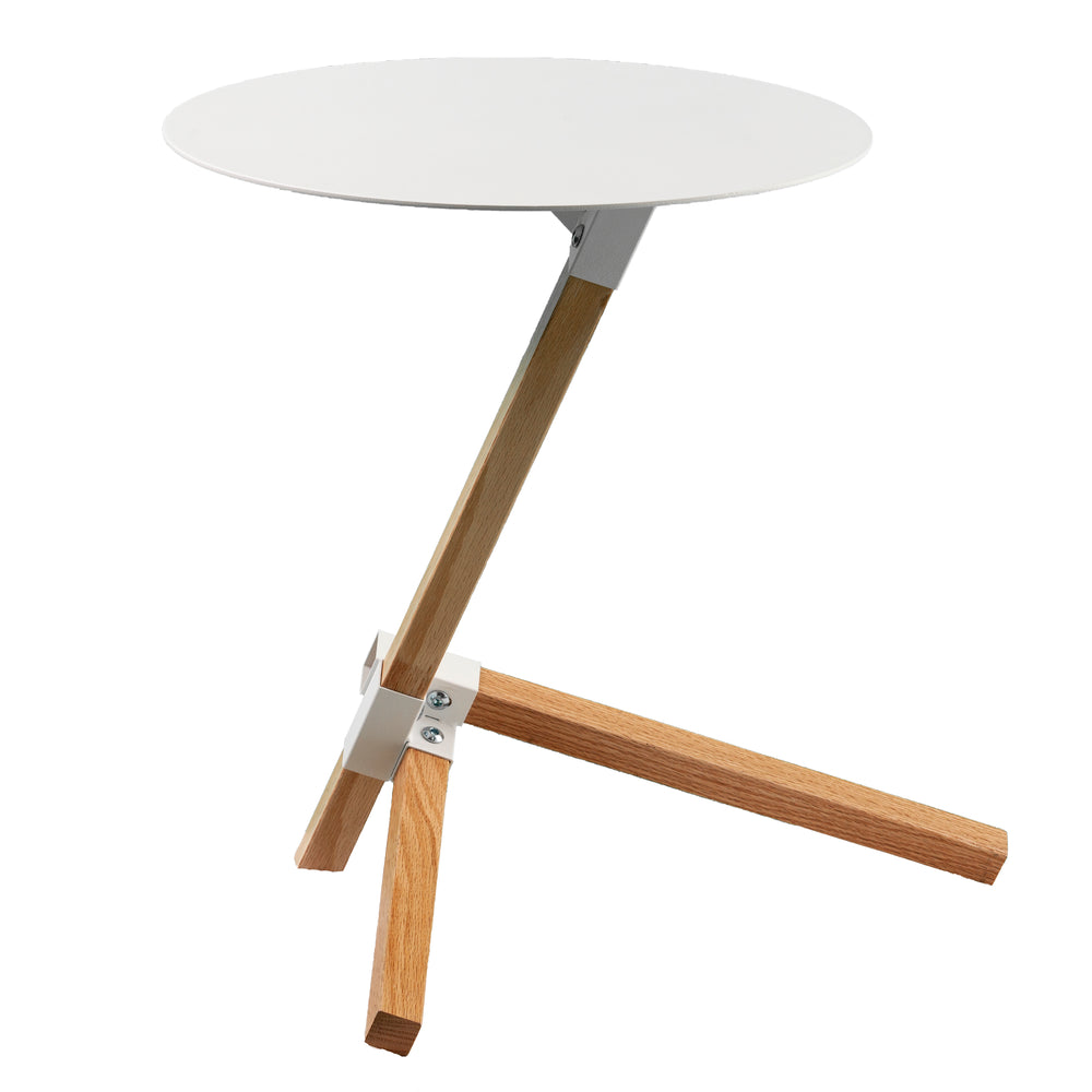 Holly Martin Ochina White Round Accent Table Oc4032