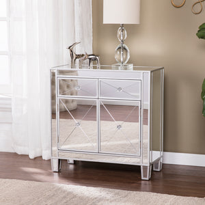 Sei Furniture Mirage Mirrored Cabinet Oc9156