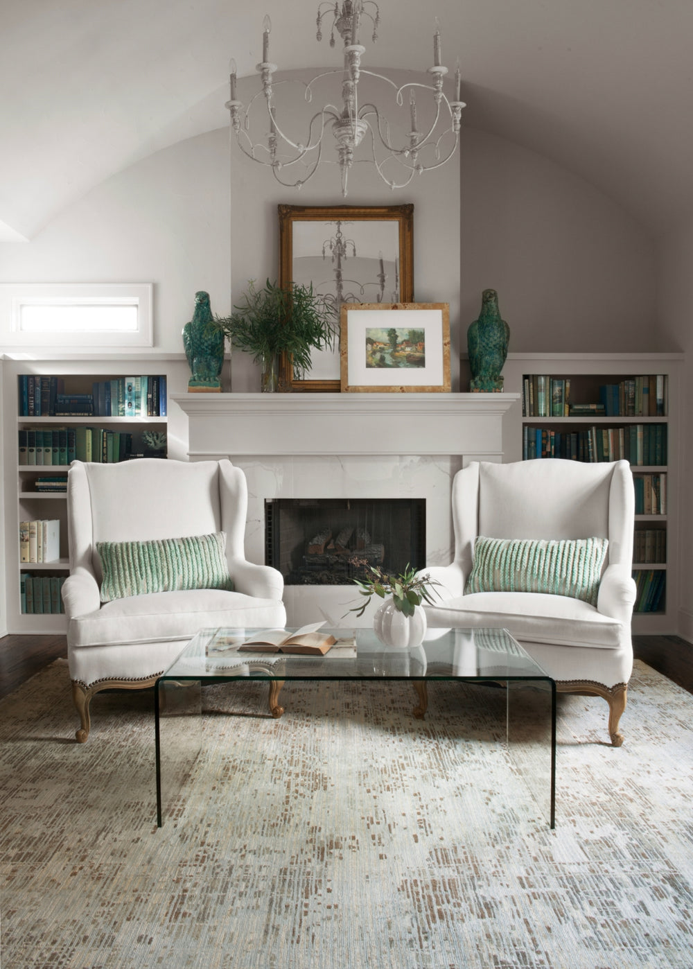 Loloi Oceania OC-01 70% Viscose from Bamboo, 30% Wool Hand Knotted Contemporary Rug OCEAOC-01MIMO86B6