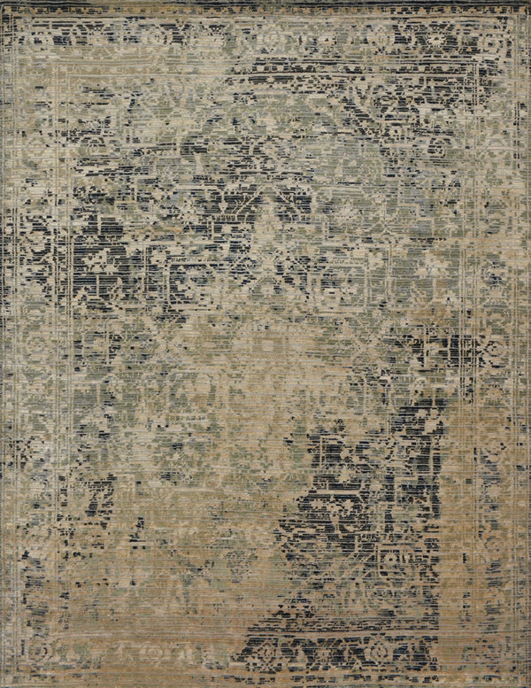 Loloi Oceania OC-02 70% Viscose from Bamboo, 30% Wool Hand Knotted Contemporary Rug OCEAOC-02SISU86B6