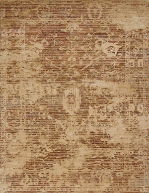 Loloi Oceania OC-03 70% Viscose from Bamboo, 30% Wool Hand Knotted Contemporary Rug OCEAOC-03SASQ86B6