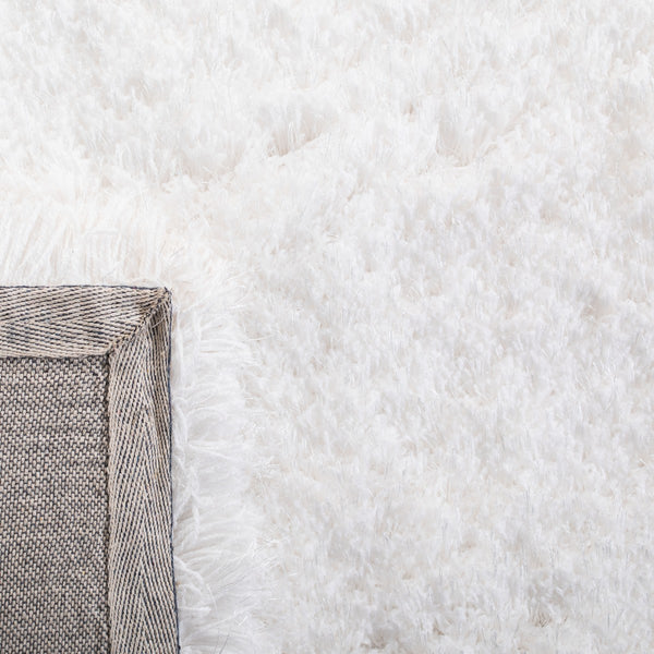 Ocean Shag 120 Shag & Flokati Tufted 100% Polyester Pile Rug Ivory