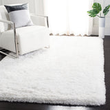 Ocean Shag 120 Shag & Flokati Tufted 100% Polyester Pile Rug Ivory