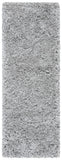 Ocean Shag 120 Shag & Flokati Tufted 100% Polyester Pile Rug Silver