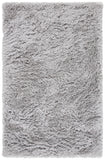 Ocean Shag 120 Shag & Flokati Tufted 100% Polyester Pile Rug Silver