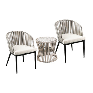 Sei Furniture Melilani Wicker Outdoor Collection 3Pc Set Od10861