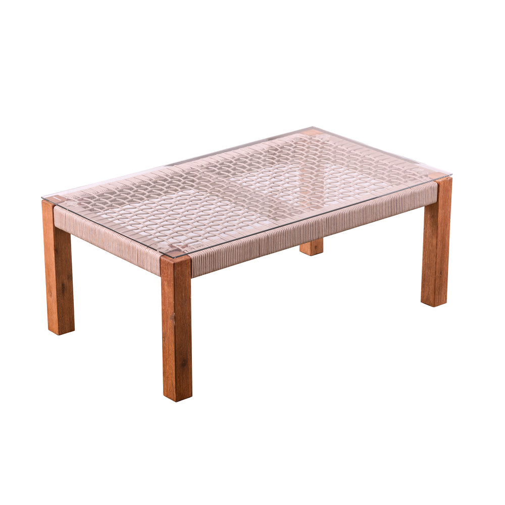 Sei Furniture Brendina Outdoor Glass Top Cocktail Table Od1089300