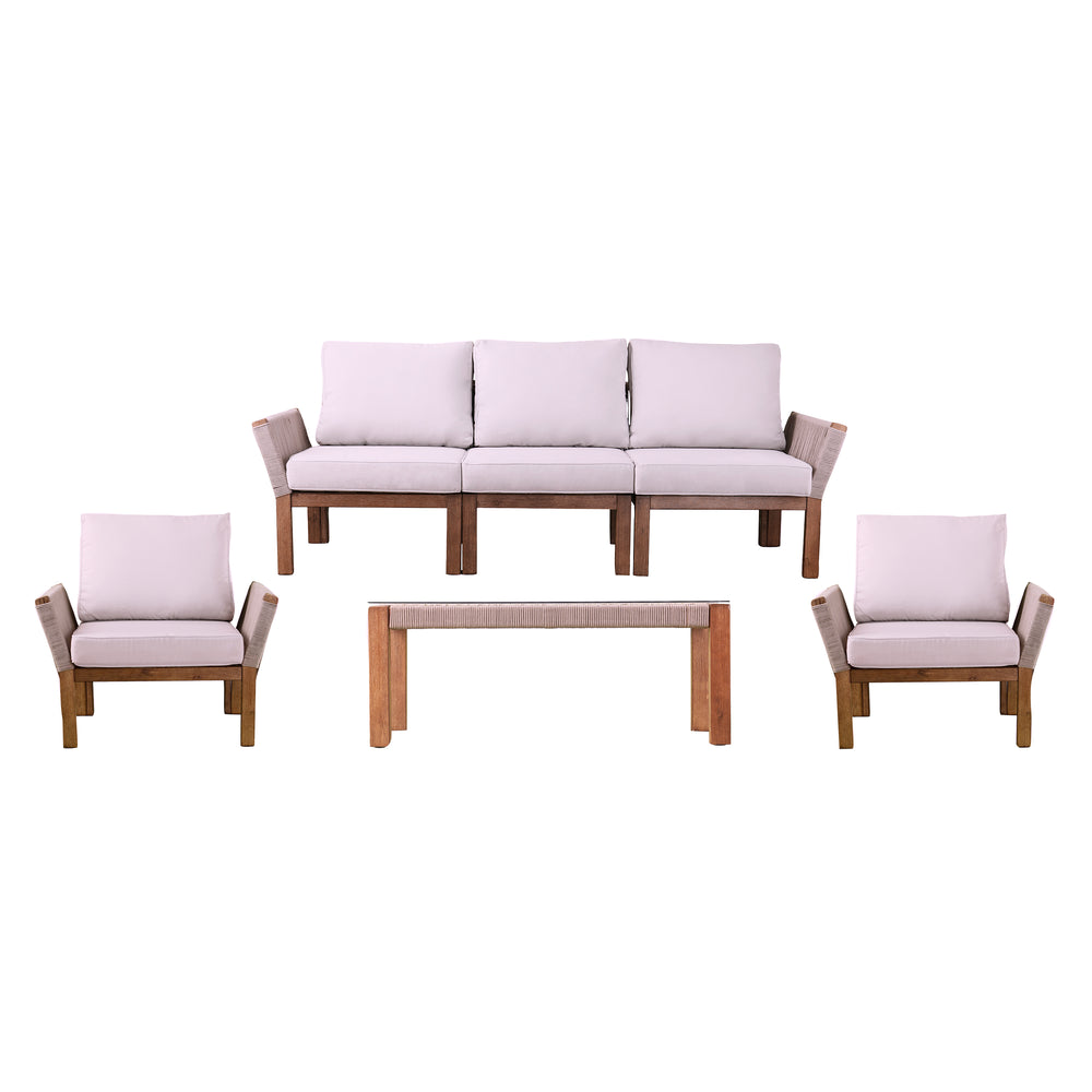 Sei Furniture Brendina Outdoor Conversation Set 4Pc Od10893