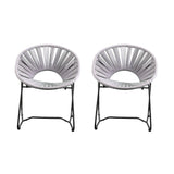Rondly Outdoor Rope Chairs – 2pc Set