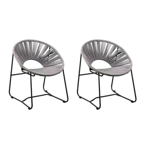 Holly Martin Rondly Outdoor Rope Chairs 2Pc Set Od1089408