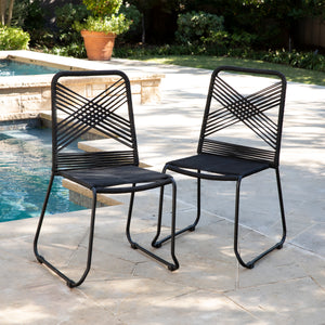 Holly Martin Padko Outdoor Rope Chairs 2Pc Set Od1089508