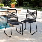 Holly Martin Padko Outdoor Rope Chairs 2Pc Set Od1089508