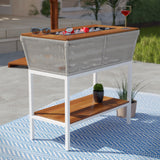 Sei Furniture Outdoor Serving Table W Storage Od1108312