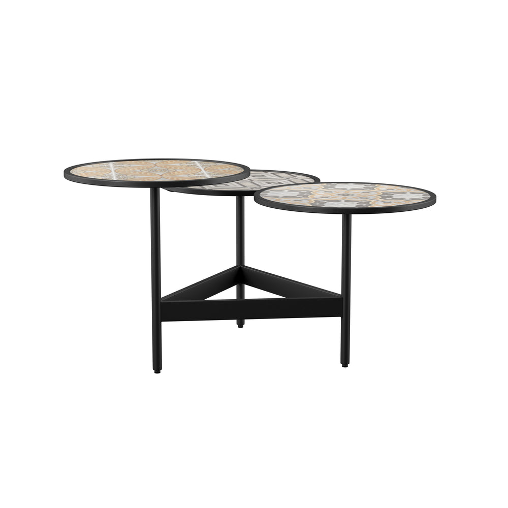 Sei Furniture Lorengo Outdoor 3 Tier Cocktail Table Od1129100