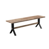 Sei Furniture Standlake Slatted Outdoor Bench Od1132326