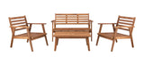 Cole Outdoor Chat Set Natural