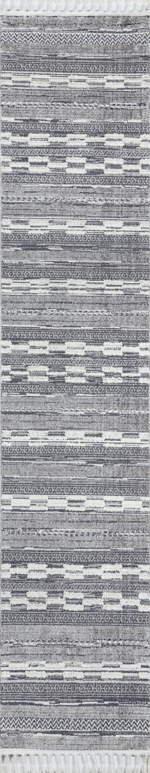 Momeni Odessa ODE-1 Machine Made Contemporary Geometric Indoor Area Rug Blue 8'6" x 12'6" ODESSODE-1BLU86C6