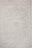 Loloi Rugs Loloi II Odette ODT-02 100% Polyester Pile Power Loomed Traditional Area Rug Silver / Ivory 200 ODETODT-02SIIVB2F7