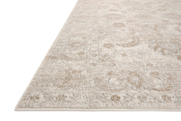Loloi Rugs Loloi II Odette ODT-03 100% Polyester Pile Power Loomed Traditional Area Rug Ivory / Beige 200 ODETODT-03IVBEB2F7