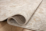 Loloi Rugs Loloi II Odette ODT-03 100% Polyester Pile Power Loomed Traditional Accent Rug Ivory / Beige 25.2625 ODETODT-03IVBE530R