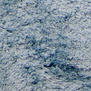 AMER Rugs Odyssey ODY-10 Shag Solid Transitional Area Rug Light Blue 7'6" x 9'6"