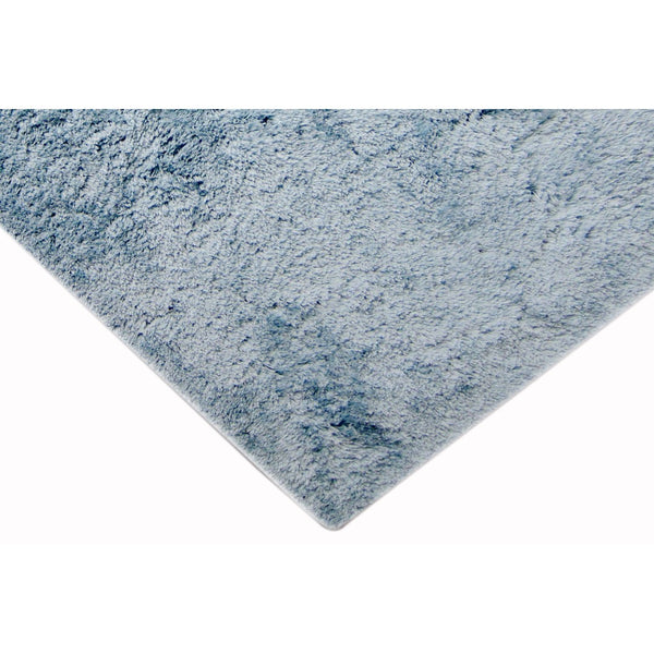 AMER Rugs Odyssey ODY-10 Shag Solid Transitional Area Rug Light Blue 7'6" x 9'6"