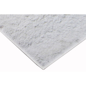 AMER Rugs Odyssey ODY-7 Shag Solid Transitional Area Rug White 7'6" x 9'6"