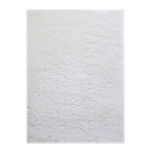 AMER Rugs Odyssey ODY-7 Shag Solid Transitional Area Rug White 7'6" x 9'6"