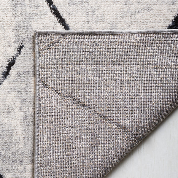 Safavieh Odyssey 810 Modern Power Loomed Rug Grey / Black ODY810F-9