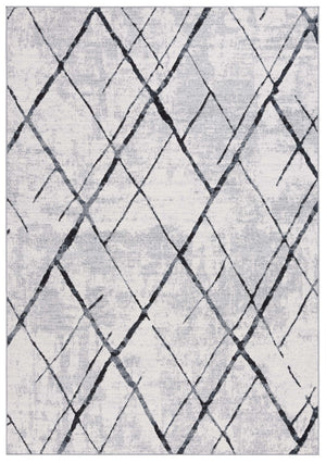 Safavieh Odyssey 810 Modern Power Loomed Rug Grey / Black ODY810F-9